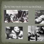 «Дети – герои Великой Отечественной Войны»